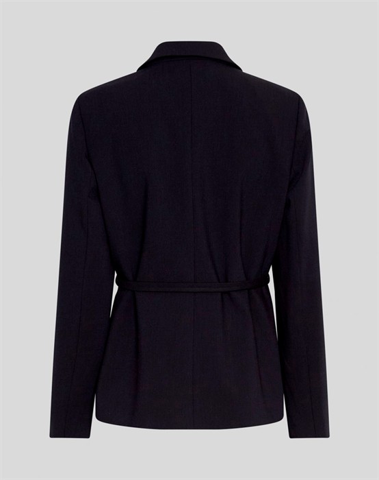 MSCHFreylia Straight Blazer - Mari Blue Mel